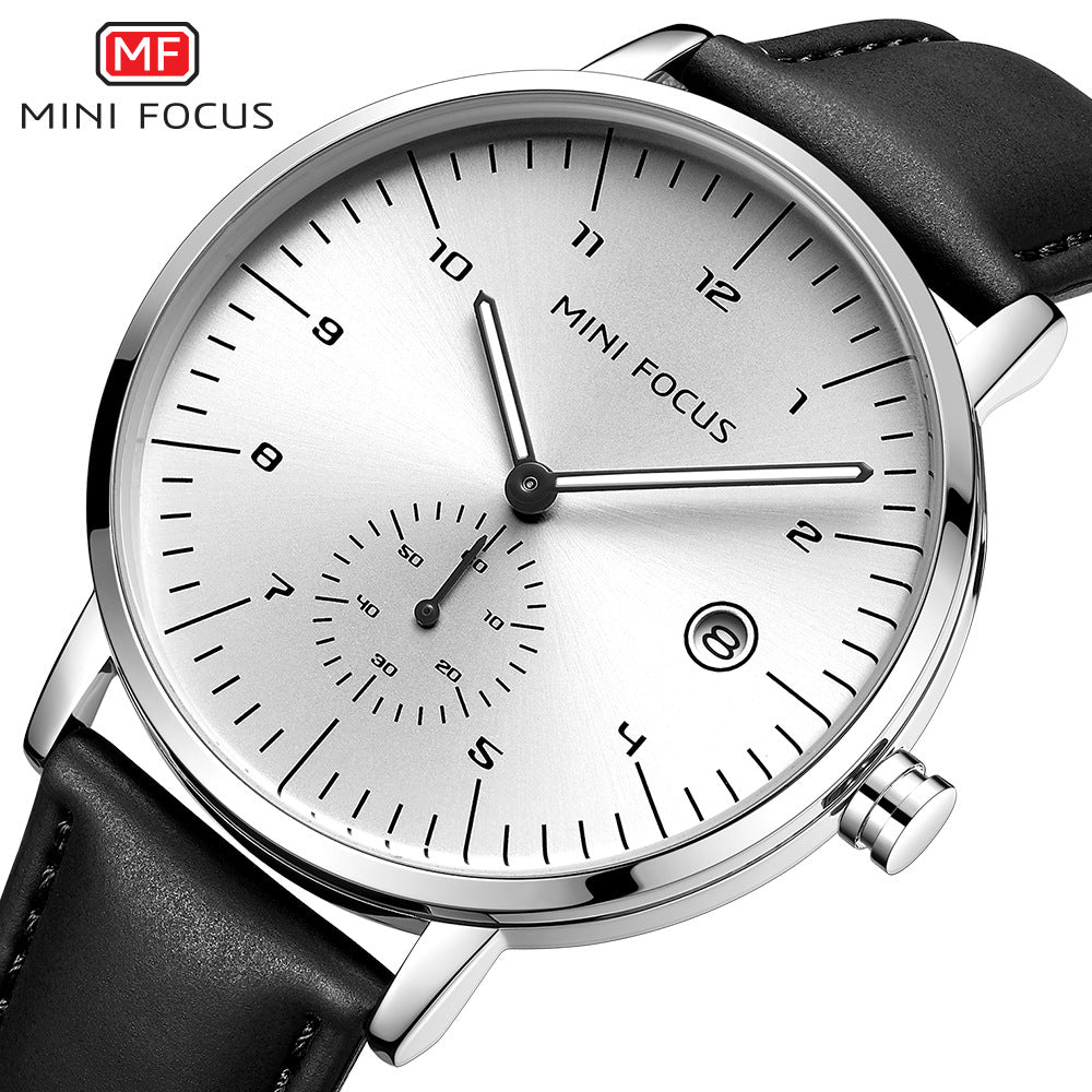 MINI FOCUS Casual Men's Watch Black