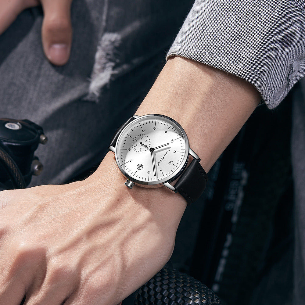 MINI FOCUS Casual Men's Watch Black