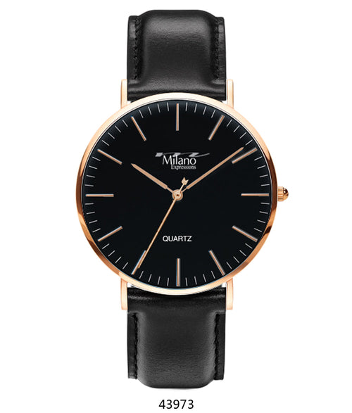 4397 - Vegan Leather Band Watch
