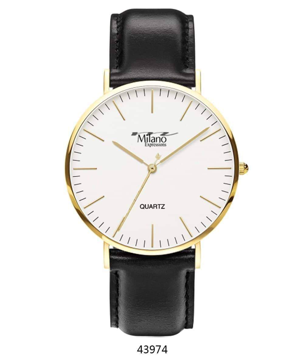 4397 - Vegan Leather Band Watch