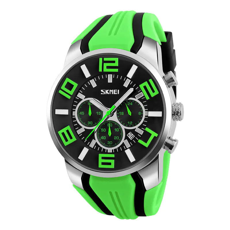 SKMEI Waterproof Quartz Watch with Calendar Feature