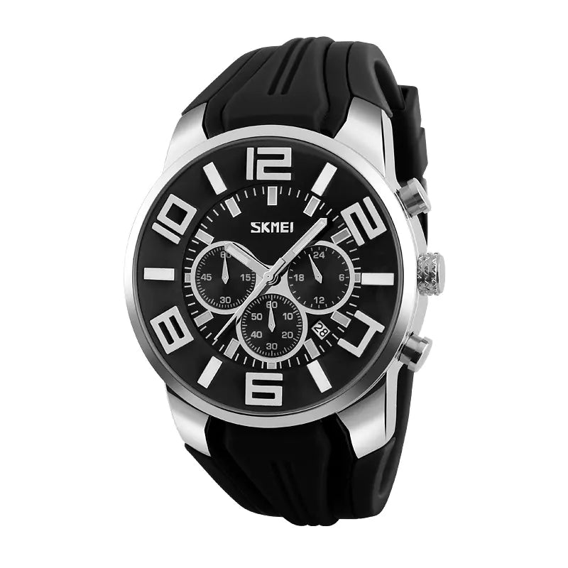 SKMEI Waterproof Quartz Watch with Calendar Feature