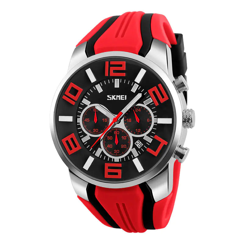 SKMEI Waterproof Quartz Watch with Calendar Feature
