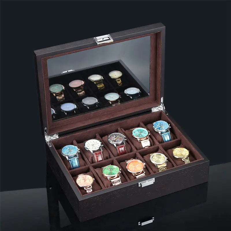 Vintage Wooden Watch Box