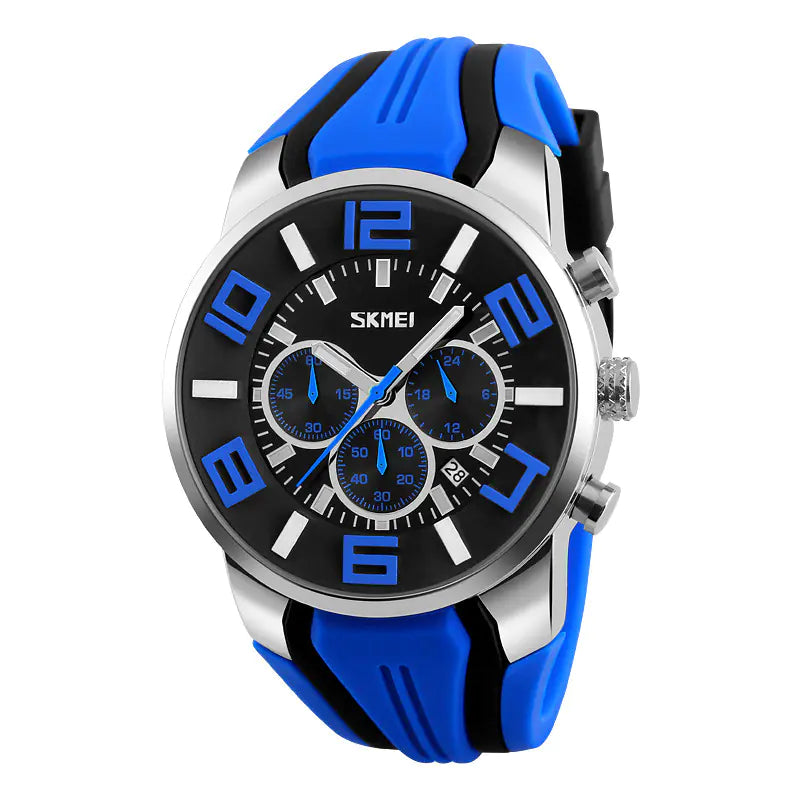 SKMEI Waterproof Quartz Watch with Calendar Feature