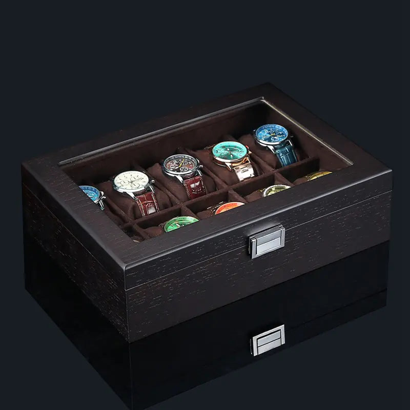 Vintage Wooden Watch Box