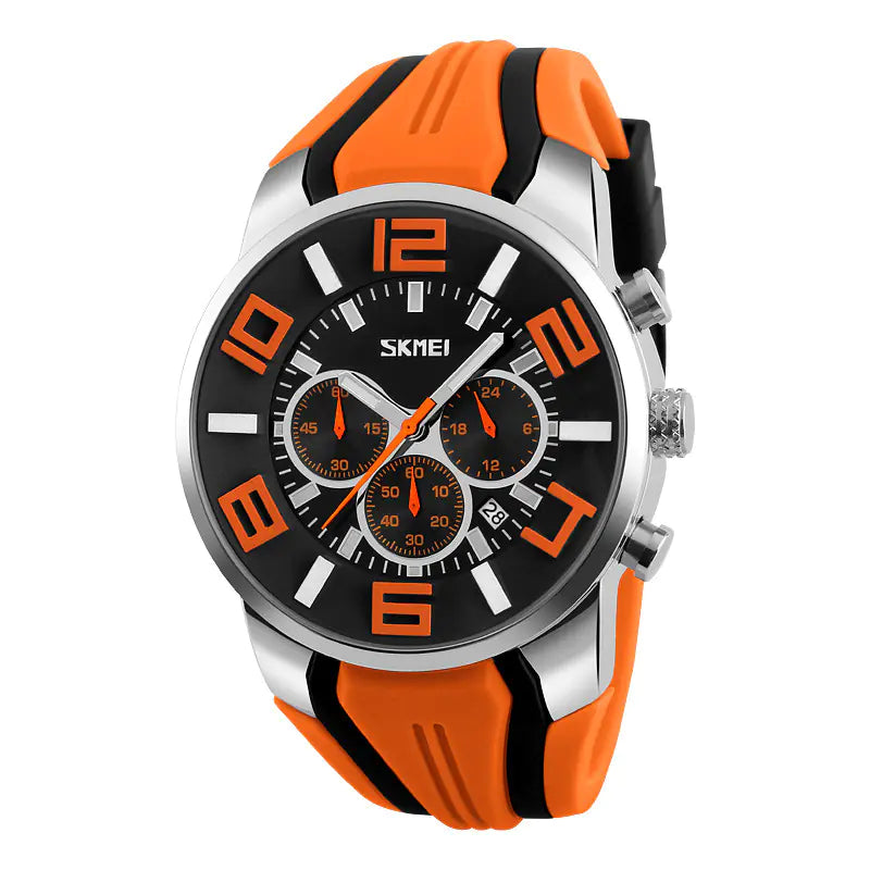 SKMEI Waterproof Quartz Watch with Calendar Feature